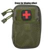 Portable Medicine Bag First Aids Pouches Waist Bag Tactically Medicals Pouches Zippers Waist Pack Small Utility Bag