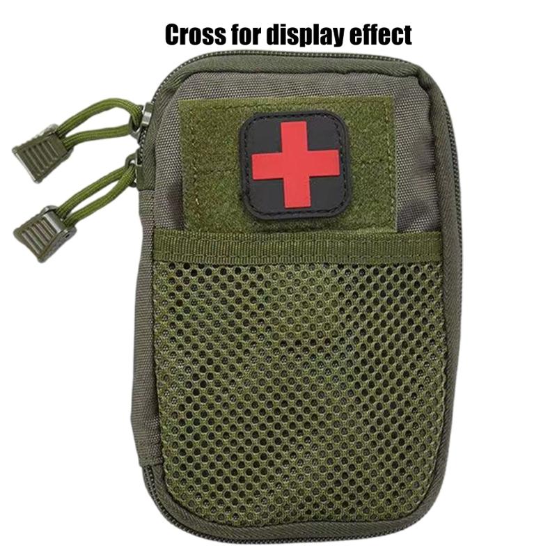 Portable Medicine Bag First Aids Pouches Waist Bag Tactically Medicals Pouches Zippers Waist Pack Small Utility Bag