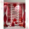 Wedding Ceremony Hanging Cloth Banner Set - Double Happiness Backdrop & Room Decor