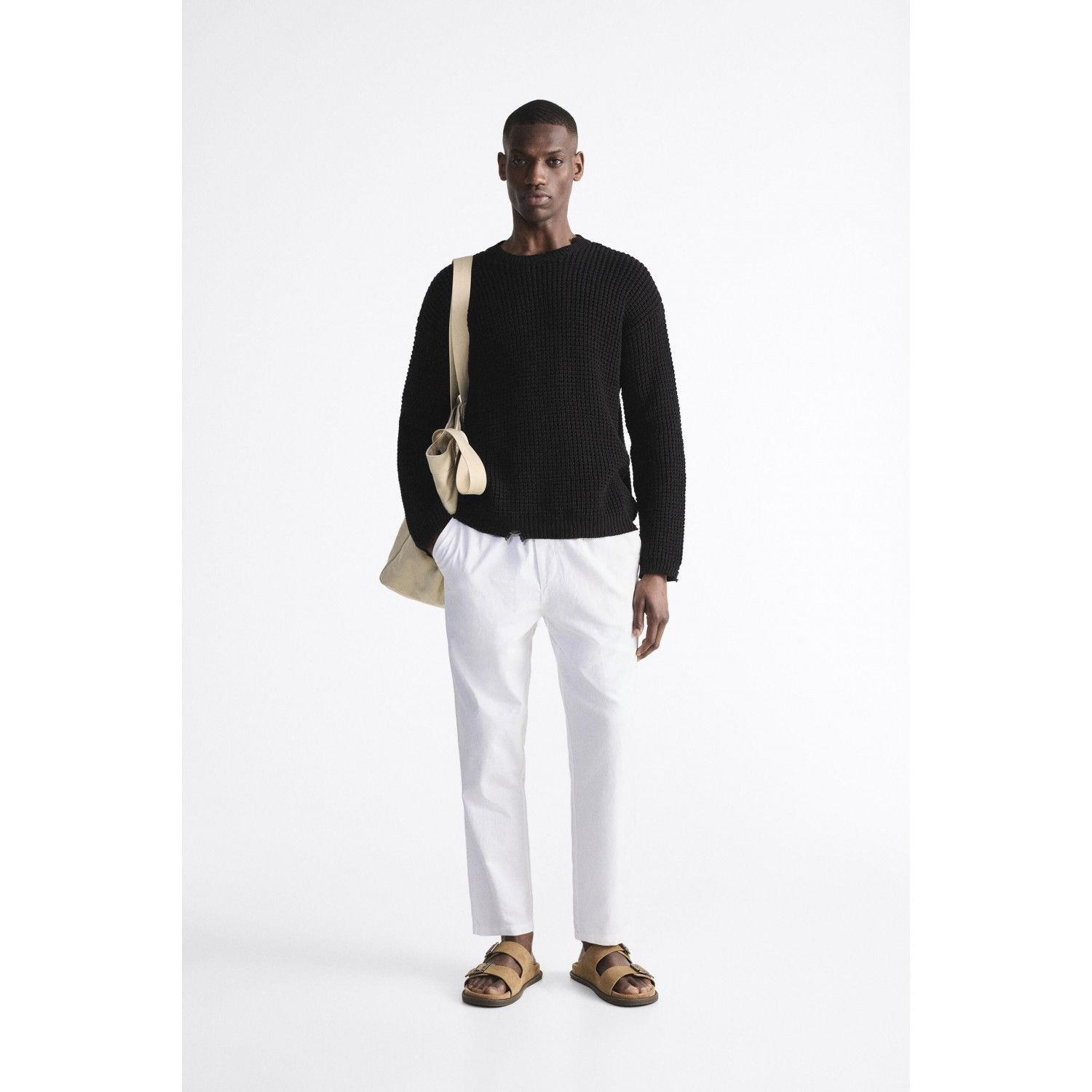 

LINEN/COTTON TROUSERS