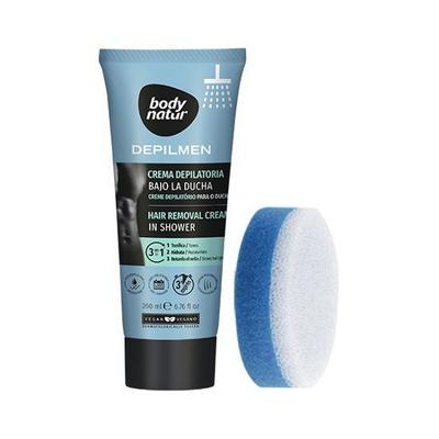 Bodynatur Hair Removal Cream Men In Shower 200ml