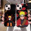 B-34 Naruto Černé pouzdro pro Samsung S24 S23 S22 S21 S20 FE S10 Lite Ultra S7 S8 S9 Plus A05S A11 A12 A13 A15 A22 A24 A25 A32 A52 A71 5G