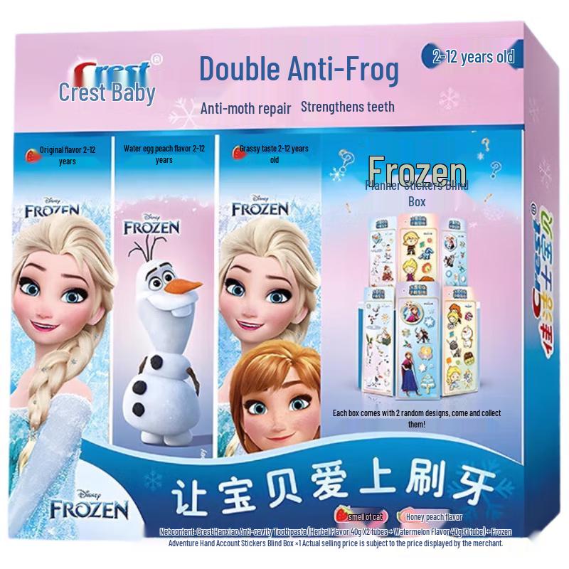 Crest Kids Dual Protection Frozen Toothpaste