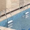 Pedale per piscina Sostituzione del battistrada della scaletta per piscina antiruggine universale per carichi pesanti antiscivolo Design più sicuro