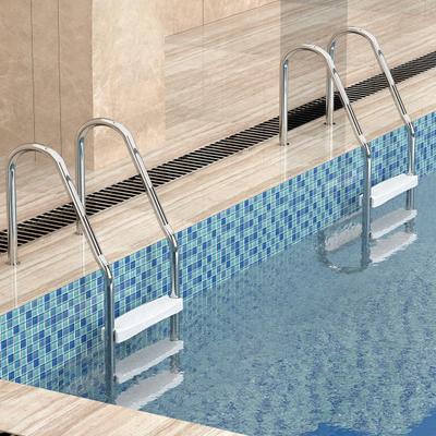 Pédale de piscine universelle, antidérapante, robuste, conception de marche plus sûre, échelle de piscine antirouille, remplacement de la bande de roulement
