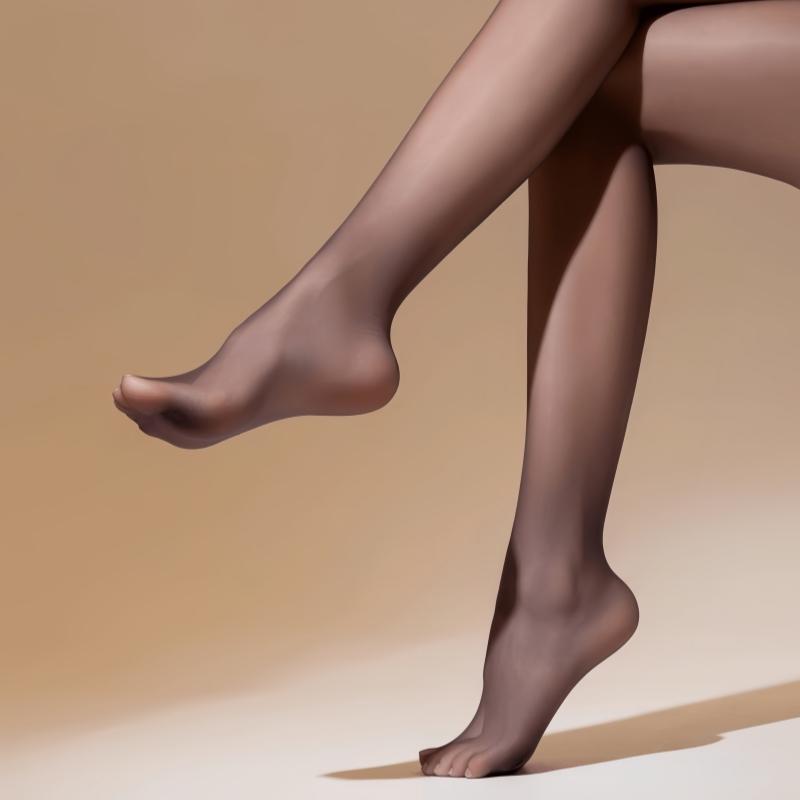 Low Rise Temptation Transparent Underwear Women Invisible Seamless Tights  Velvet Summer Pantyhose Foot Shaped Sexy Hosiery