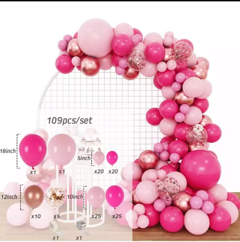 Balloon Chain Set Confession Engagement Balloon Set Opening Birthday Scene Arrangement Balloon