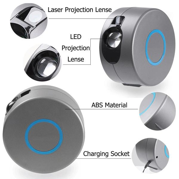 Laser Galaxy Stjernehimmel projektor Roterende Vann Vinkende Nattlys Led Fargerik Nebula Sky Lampe Atmosfære Soverom Ved siden av Lampen