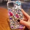 Glitter Rhinestone Phone Case 3D Tulip Flower Bling Diamond Cover For XiaoMi 15 Ultra 14 Pro 14T 14A Plus 13 Lite 13T 12 12T 12S 12X 5G