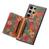 For Samsung Galaxy S23 Ultra Case Anti-Scratch Card Slot Kickstand Hybrid Phone Case