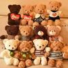 Teddy Bear Plush Hoodie Doll - Cute Activity Gift with Logo Print