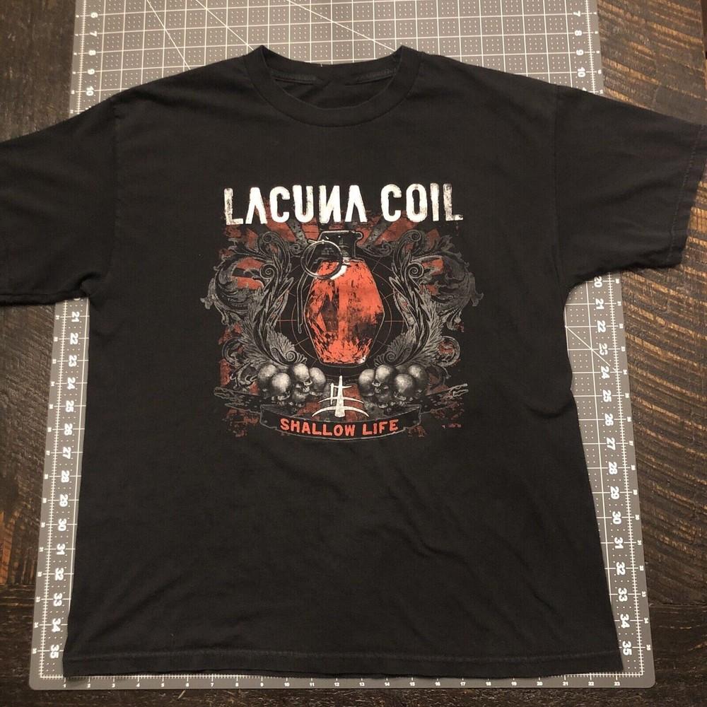 New Lacuna Coil - Shallow Life 2010 Concert Gift For Fans Unisex S-5XL Shirt CT1 Unisex T-Shirt XXXL