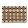 Vintage Doormat for Front Door, Indoor Entry Rug, Durable Dirt Trap Entrance Mat, Polypropylene Woven Non-Slip Floor Mat