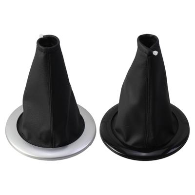 Seamed Gear Lever Gaiter for 2002-2009 Megane II 8200079096, Complete with Integrated Round Trim Collar and Tapered Cover Profile