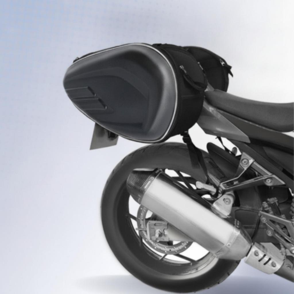 Motorcycle Saddlebags Detachable Luggage Wear Resistant for Commuters