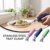Edelstahl Heißgeschirrgreifer Verbrühschutz Heißtopfhalter Schüsselheber Klemme Heiße Platte Entfernung