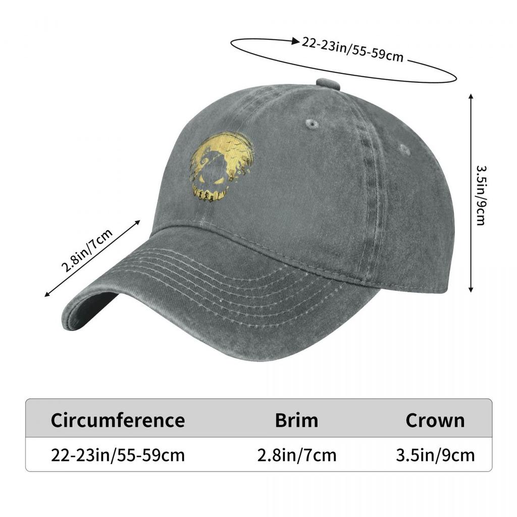 Jacks Nightmare Essential Fashion Baseball Cap Peaked Cap Mens Hat Womens Cap Sun Hats