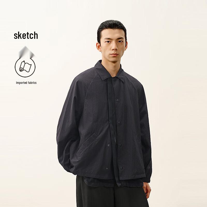 CROQUIS Men's Spring Raglan Sleeve Lapel Jacket