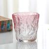 Drinkware Water Cup Drinking Bottle Thick Pink Ladies Wineglass Whisky Brandy Cup Ice Coffee Cup Novel Crystal Female Glass Cup