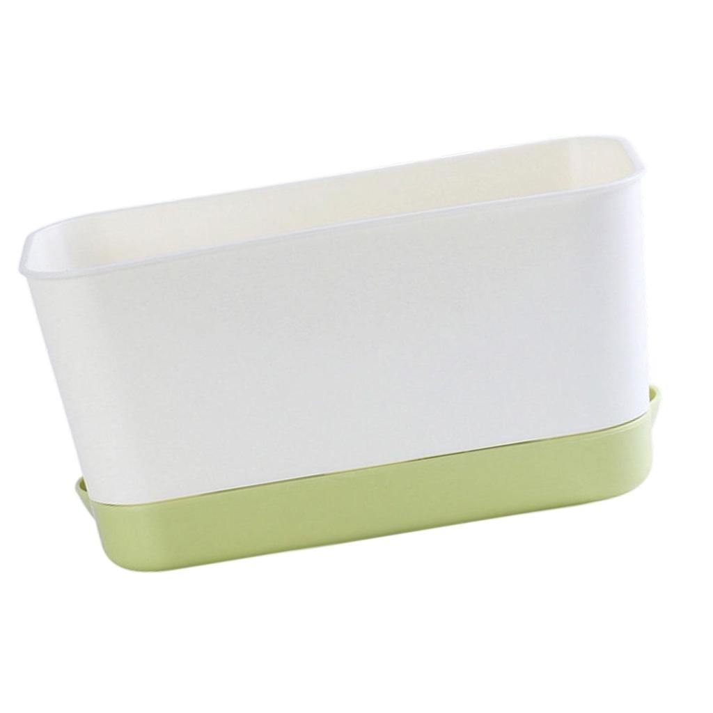 Window Box Planter Multifunctional Rectangular Flower Pot Attached Saucer for Windowsill Porch Patio Balcony Indoor Outdoor