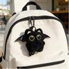 Soft Cute Cartoon Cat Plush Ornaments Multi-Style Dark-Style Keychains Bag Charms Cuddly Stuffed Fluffy Huggable Kawaii Comfort Adorable