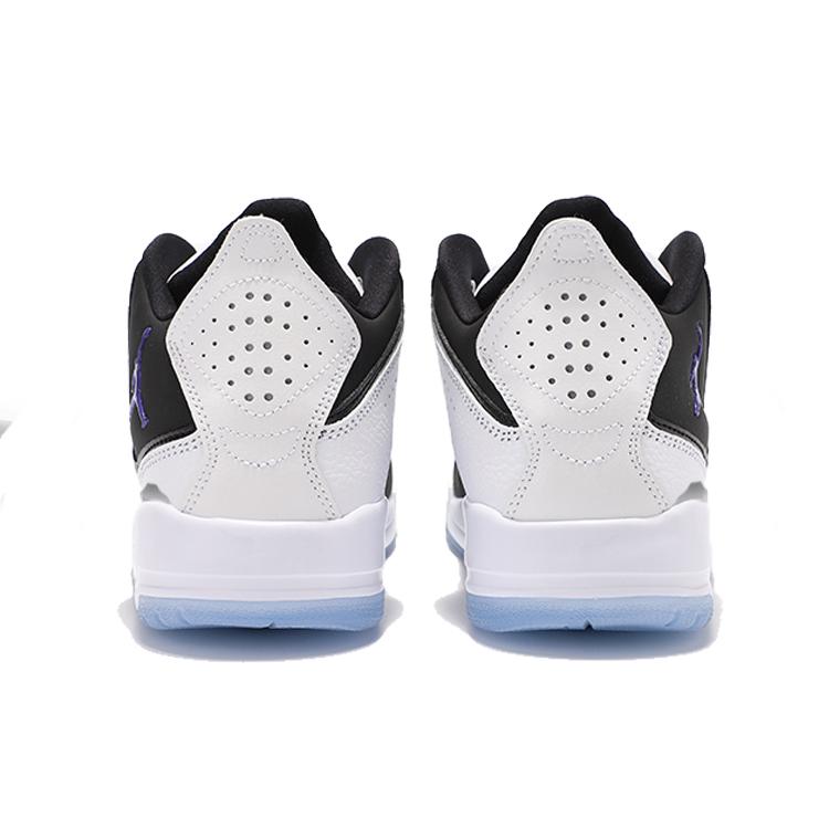 Jordan Courtside 23 Mid top Vintage Basketball Shoes Men's Black White AR1000-104(Team56-)