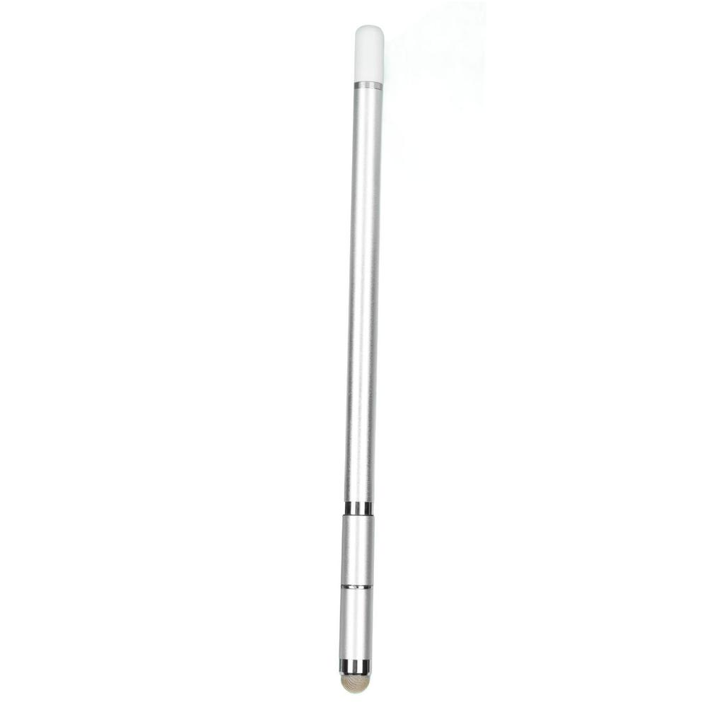 Stylus Pen 4 In 1 Wear Resistant Fiber Nib Mobile Phone Tablet Painting Handwriting Capacitive StylusSilver
