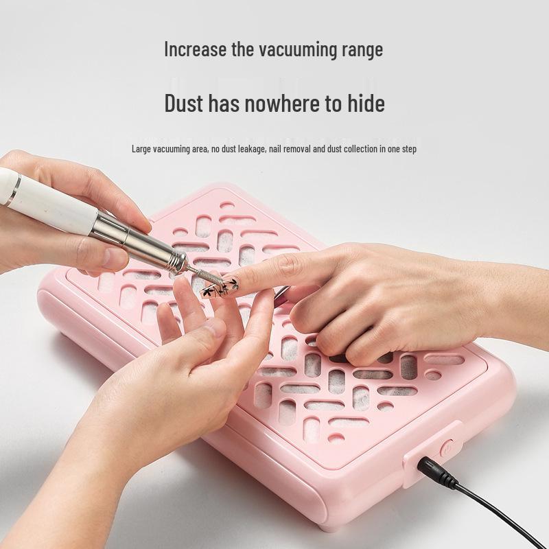 High-Speed Turbo Stepless Manicure Dust Collector & Nail Grinder