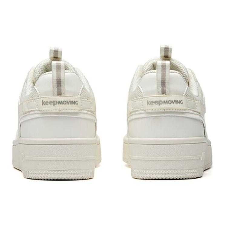 Anta Life Collection Abrasion Resistant Breathable Low top Skateboard Shoes Women's White 922018061-2