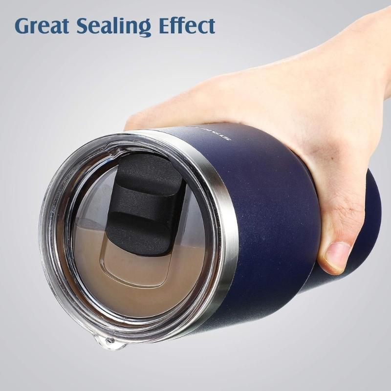 10PCS  Rubber Gasket Inserts For Drinkware Lids Leakproof Sealing Rings Replacement Parts Accessories