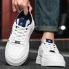 Mode Frühling Neue Herren Atmungsaktives Mesh-Panel Flache Schuhe Modetrend Vielseitig Lässig Low Top Bequem Leicht Sportsneaker
