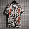 Summer Men's Short Sleeve T-Shirt Vintage Striped 3d Print Everyday Street Casual Crew-Neck Wear Oversize Tops Tees Size XXS-6XL
