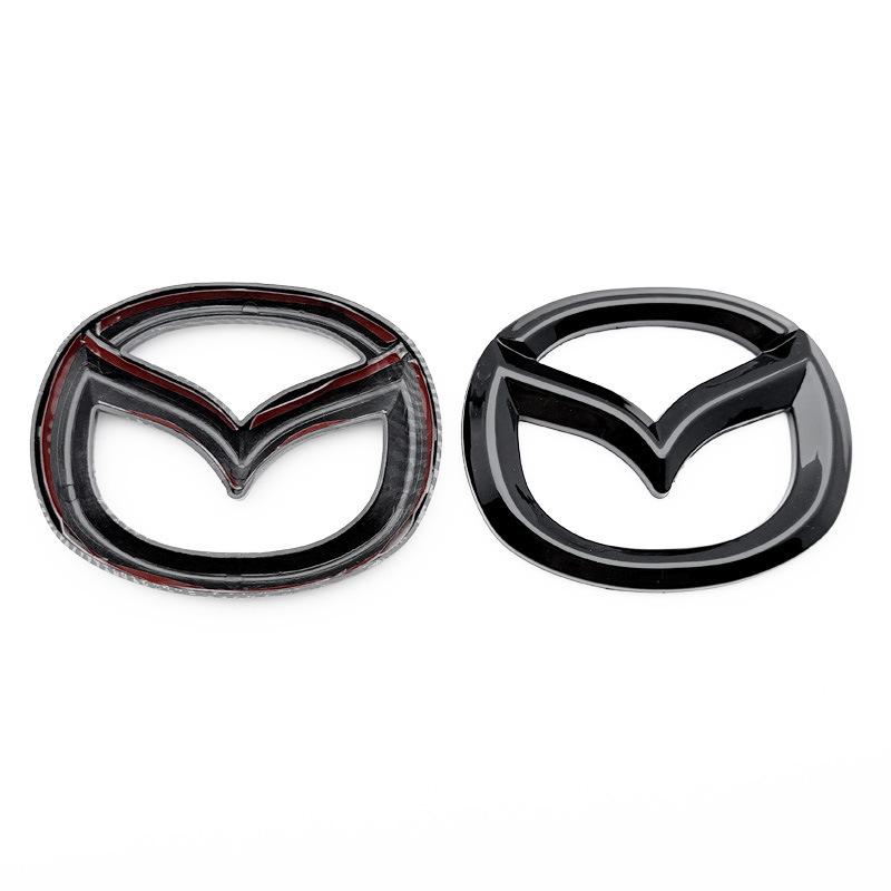 

Mazda Black Warrior Logo Cover Sticker for CX-3, Axela, Atenza, CX-4, CX-30, CX-5