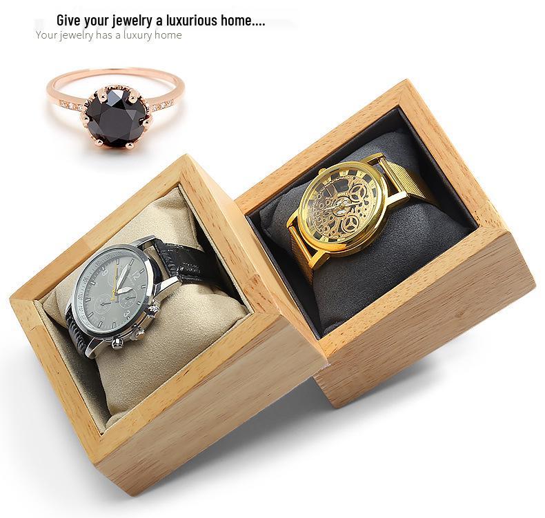 Digu Solid Wood Watch and Jewelry Display Stand