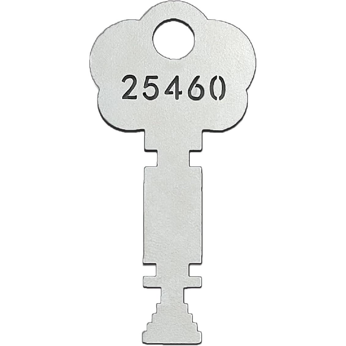 Fire Alarm Master Box Key, Elevator Fire Box Key Compatible with Gamewell Fire Alarm Boxes, 25460 Christmas Tree Key for Fire Rescue, Fire Box Keys,