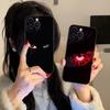 Anime Eyes Phone Case for iPhone 17 16 15 14 13 12 11 X XR XS 8 7 Air Pro Max Plus Mini Soft TPU Shockproof Cover