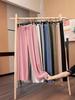 Ice Silk High Waist Women's Summer Wide Leg Trousers - Slimming, Loose, Straight Leg, Casual Fit