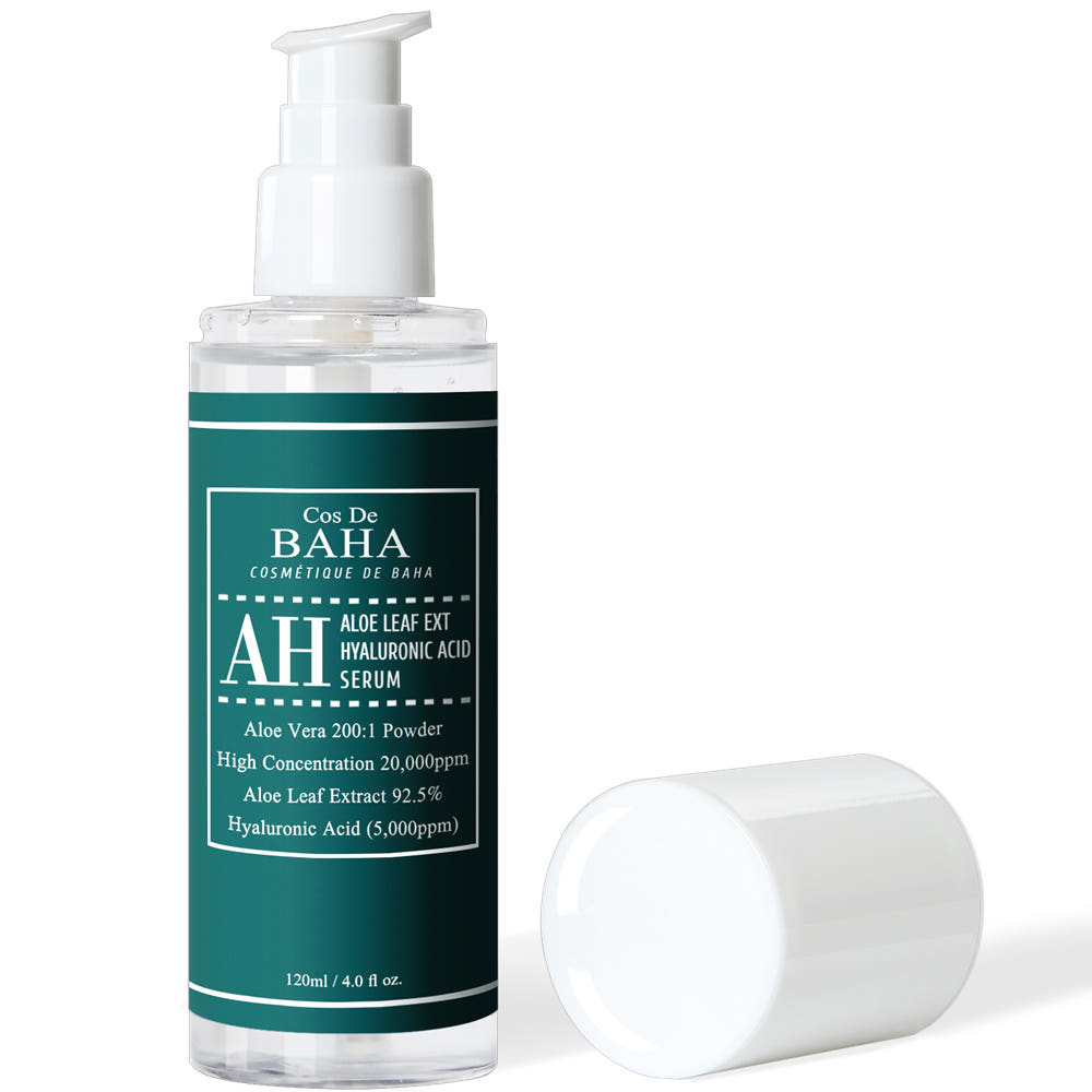 Cos De BAHA AH Aloe Vera 92.5% Soothing Hydrating Gel Serum 120ml