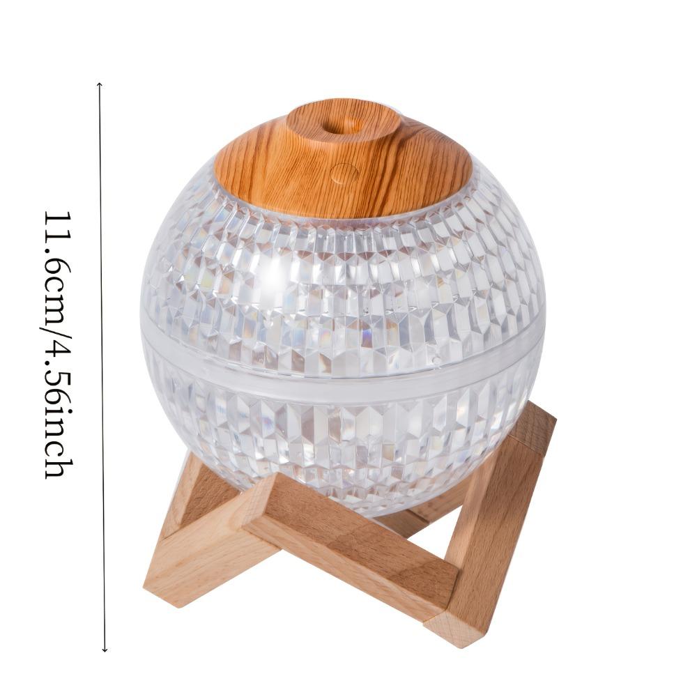 Timed Power Off Crystal Ball Humidifier Silent Humidification Home Cordless Humidifiers Bedroom