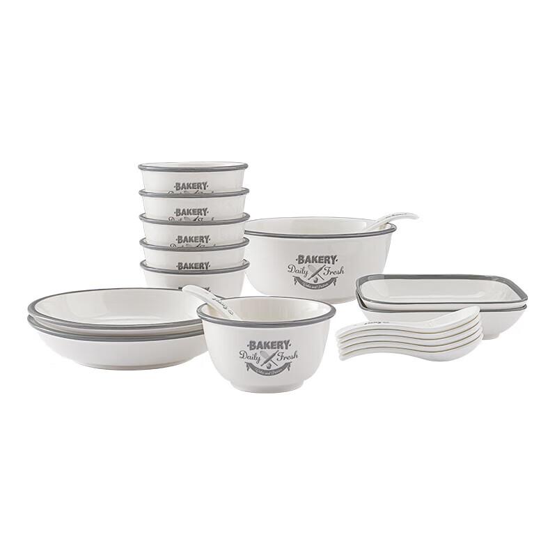 PHMI Time Grid Ceramic Tableware Set