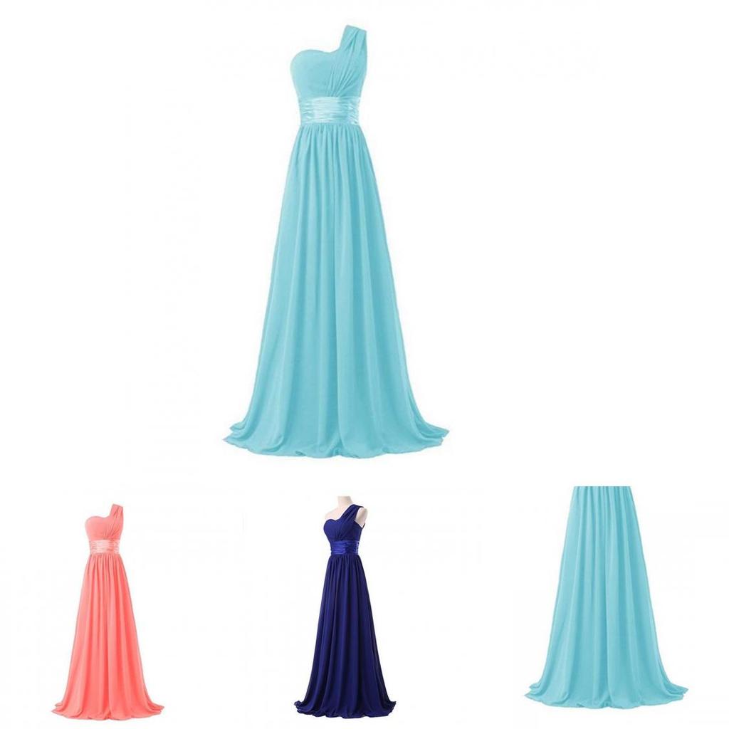 Elegant Wedding Bridal Bridesmaid Chiffon Dress For Banquets And Special Occasions