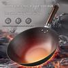 Supor 32cm Round Bottom Non-Coated Refined Iron Wok