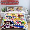 3pcs Duvet Cover Set (1*Duvet Cover + 2*Pillowcase, Without Core), Custom Name Sailor Moon Pattern Bedding Set, Home Bedroom Decor Gift