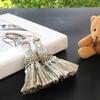 2PCS Ethnic Type Curtain Hangings Pendants Handmade Curtain Tiebacks Decoration for Living Space