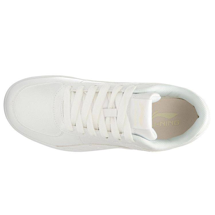 Li Ning Weiwu Fabric Synthetic Leather Comfortable Non-Slip Wear-Resistant Lightweight Low-Top Skate Shoes Unisex Sneakers ALCK065-1