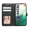 For Xiaomi Redmi 15 4G (EU) (171mm) Wallet Phone Case Pattern Imprint Leather Flip Cover
