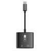 1x Aluminum Type C 2-in-1 Card Reader for SD & TF High Speed Data Transfer Rate