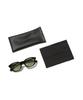 [CRIMIE] MIKE Sunglasses for Men, Boston Style, Biker Shades, Lightly Tinted Lenses, UV Protection, Photochromic Lens Compatible, Lightweight, Adjusta