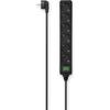 Smart Power Strip - Hama - 00223011 - 6 AC Outlets - 3 M - Color Black