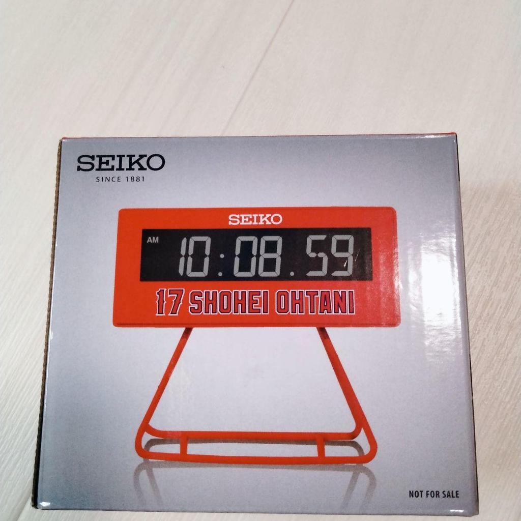 Used SEIKO ASTRON Shohei Ohtani Digital Watch Red